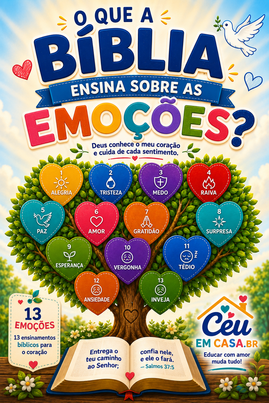 Devocional O que a Bíblia ensina sobre as emoções